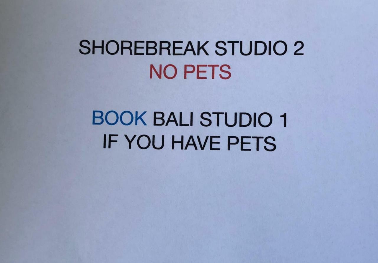 Shorebreak Studio Apartments Сапфайър Бийч Екстериор снимка